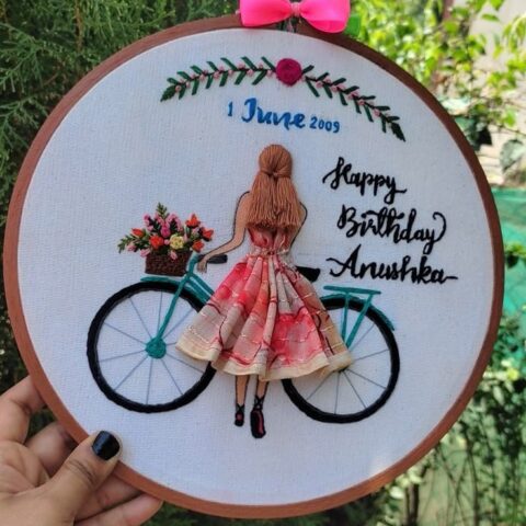 Embroidery- Hoop art 4