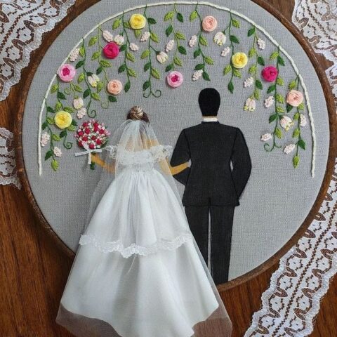 Embroidery- Hoop art 7