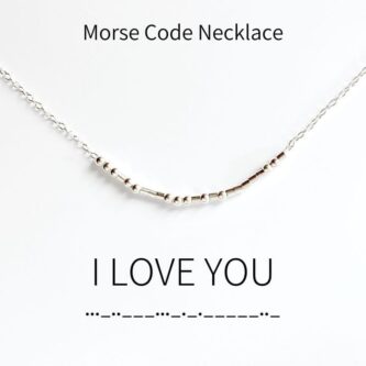 Morse Code jewelry 4
