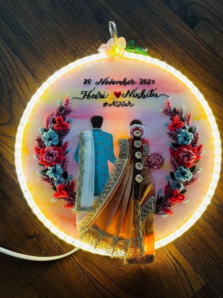 Embroidery- Hoop art 8