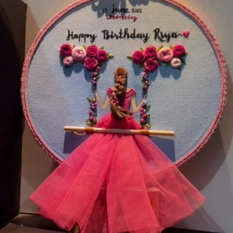 Embroidery- Hoop art 1