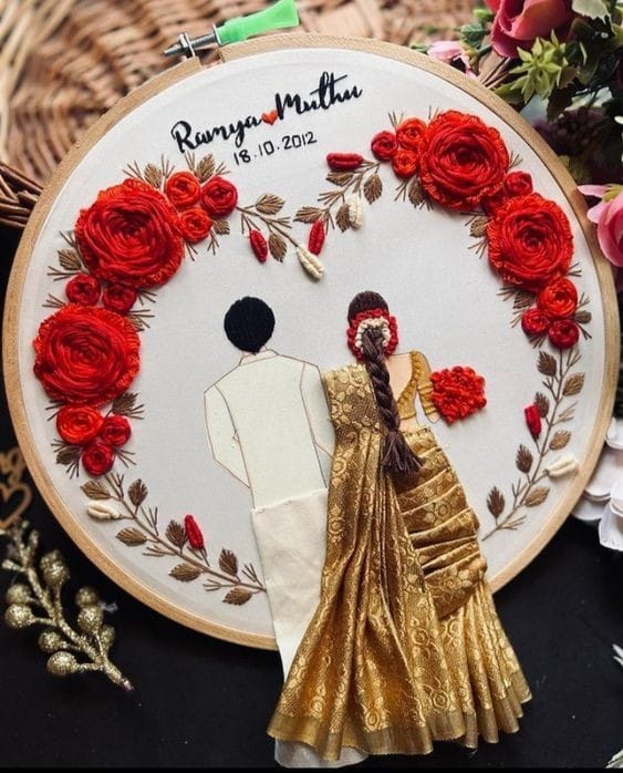Embroidery- Hoop art 10