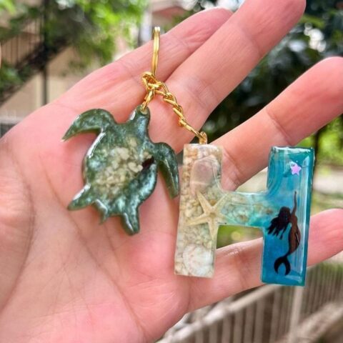 Resin key chain 3