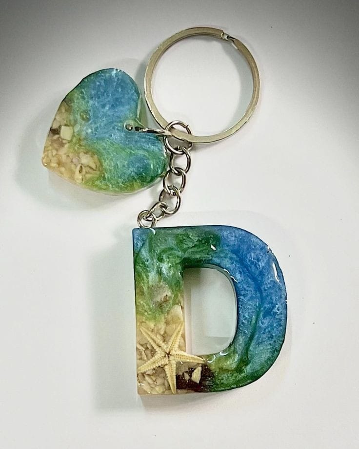 Resin key chain 4