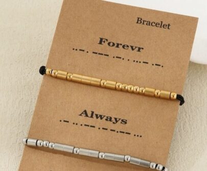 Morse Code jewelry 9