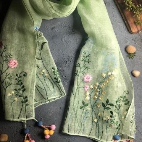 Embroidery Dupatta 3