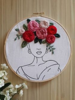 Embroidery- Hoop art 2
