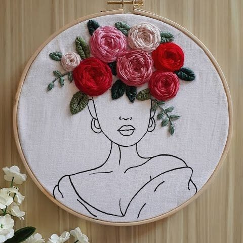 Embroidery- Hoop art 2